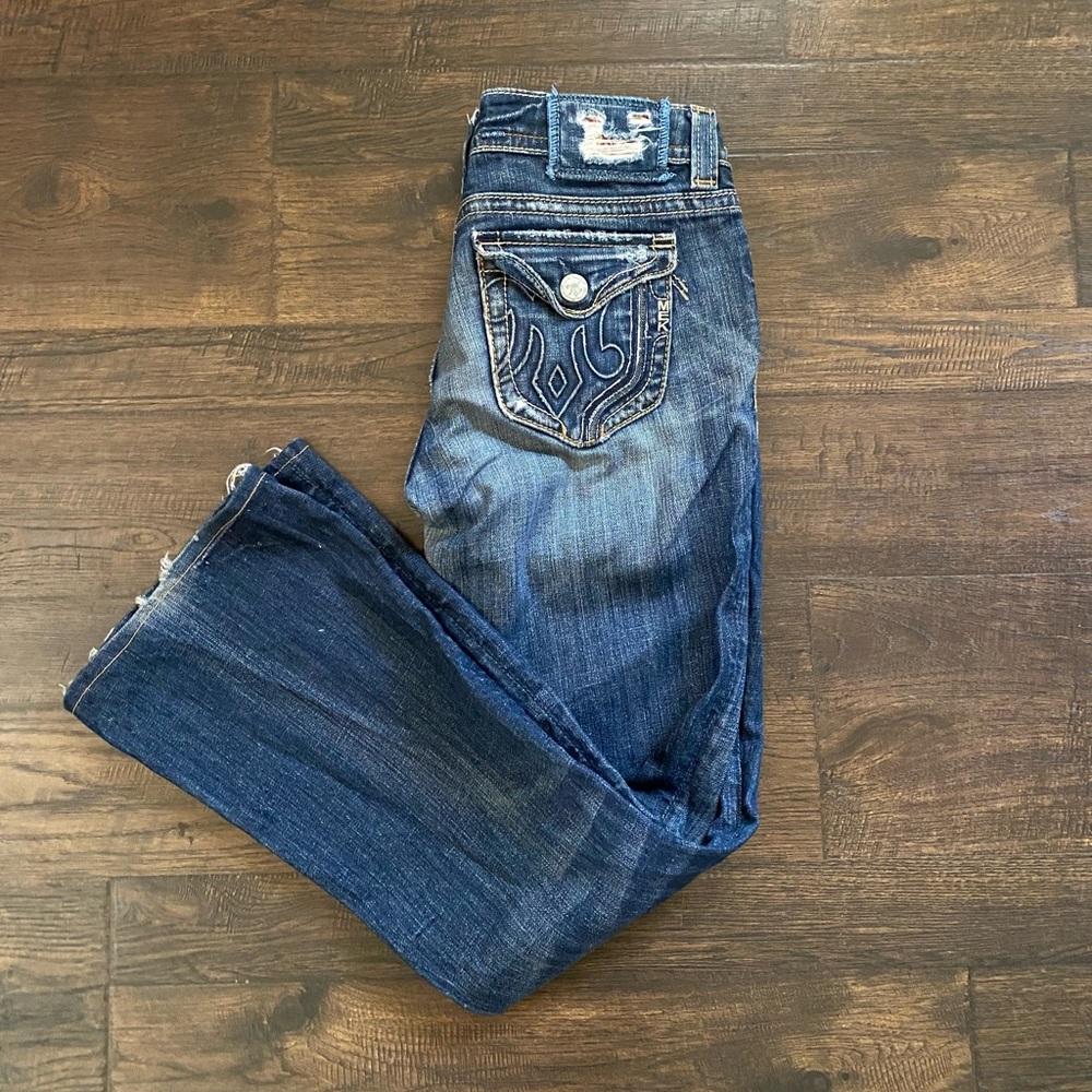 MEK denim low rise jeans